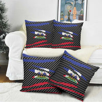 Haiti Beast Pillow Cover Ripped Flag Graphic - Wonder Print Shop