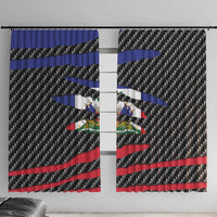 Haiti Beast Window Curtain Ripped Flag Graphic - Wonder Print Shop