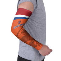 Custom World Football 2026 Netherlands Arm Sleeves Holland Oranje Dutch Lion - Wonder Print Shop