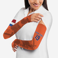 Custom World Football 2026 Netherlands Arm Sleeves Holland Oranje Dutch Lion - Wonder Print Shop