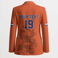 Custom World Football 2026 Netherlands Blazer Holland Oranje Dutch Lion - Wonder Print Shop