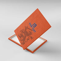 Custom World Football 2026 Netherlands Canvas Wall Art Holland Oranje Dutch Lion - Wonder Print Shop