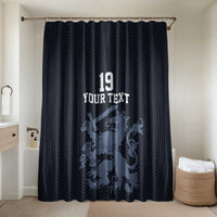 Custom World Football 2026 Netherlands Bathroom Set Holland Navy Dutch Lion - Wonder Print Shop