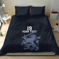 Custom World Football 2026 Netherlands Bedding Set Holland Navy Dutch Lion - Wonder Print Shop