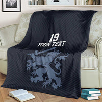 Custom World Football 2026 Netherlands Blanket Holland Navy Dutch Lion - Wonder Print Shop