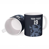 Custom World Football 2026 Netherlands Ceramic Mug Holland Navy Dutch Lion - Wonder Print Shop