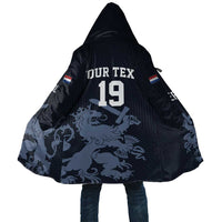 Custom World Football 2026 Netherlands Cloak Holland Navy Dutch Lion - Wonder Print Shop