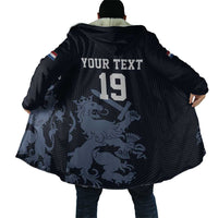 Custom World Football 2026 Netherlands Cloak Holland Navy Dutch Lion - Wonder Print Shop