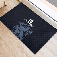 Custom World Football 2026 Netherlands Rubber Doormat Holland Navy Dutch Lion - Wonder Print Shop