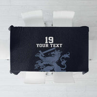 Custom World Football 2026 Netherlands Tablecloth Holland Navy Dutch Lion - Wonder Print Shop