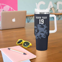 Custom World Football 2026 Netherlands Tumbler With Handle Holland Navy Dutch Lion - Wonder Print Shop