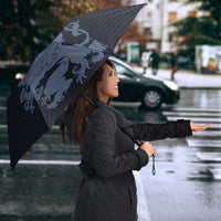 Custom World Football 2026 Netherlands Umbrella Holland Navy Dutch Lion - Wonder Print Shop