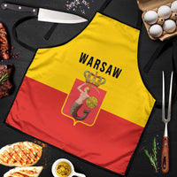 Warsaw Capital of Poland Apron Royal Syrenka Heraldic Design