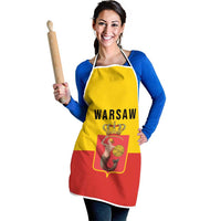 Warsaw Capital of Poland Apron Royal Syrenka Heraldic Design