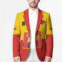 Personalized Warsaw Capital of Poland Blazer Royal Syrenka Heraldic Design
