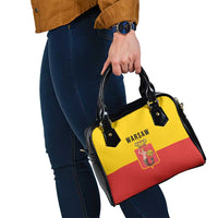 Warsaw Capital of Poland Shoulder Handbag Royal Syrenka Heraldic Design