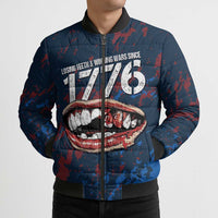 USA Ice Hockey Bomber Puffer Jacket Losing Teeth and Winning Wars Since 1776