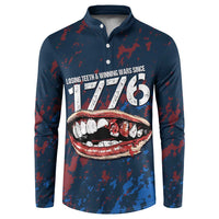 USA Ice Hockey Button Sweatshirt Losing Teeth and Winning Wars Since 1776
