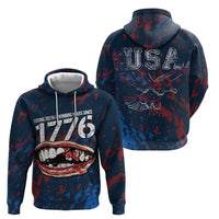 USA Ice Hockey Hoodie Losing Teeth and Winning Wars Since 1776