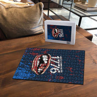 USA Ice Hockey Puzzle Losing Teeth and Winning Wars Since 1776