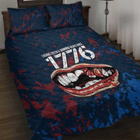 USA Ice Hockey Quilt Bed Set Losing Teeth and Winning Wars Since 1776
