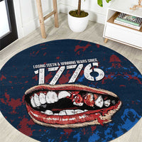 USA Ice Hockey Round Carpet Losing Teeth and Winning Wars Since 1776
