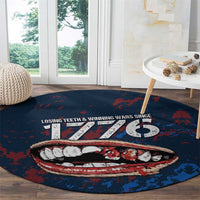 USA Ice Hockey Round Carpet Losing Teeth and Winning Wars Since 1776