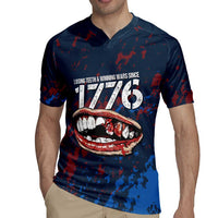 USA Ice Hockey Rugby Jersey Losing Teeth and Winning Wars Since 1776