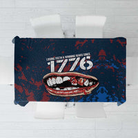 USA Ice Hockey Tablecloth Losing Teeth and Winning Wars Since 1776