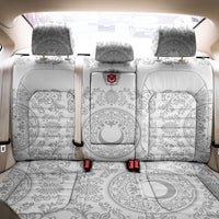 World Football 2026 Turkey Back Car Seat Cover Crescent Stars Ottoman Baroque White Version