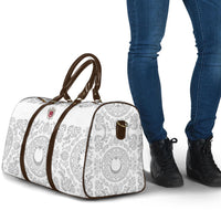 World Football 2026 Turkey Travel Bag Crescent Stars Ottoman Baroque White Version
