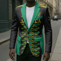 Custom Afro-Jamaicans Football Blazer Reggae Boyz Tribal Glory