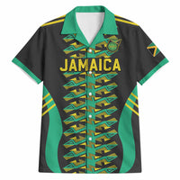 Custom Afro-Jamaicans Football Hawaiian Shirt Reggae Boyz Tribal Glory