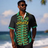 Custom Afro-Jamaicans Football Hawaiian Shirt Reggae Boyz Tribal Glory LT19