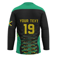 Custom Afro-Jamaicans Football Hockey Jersey Reggae Boyz Tribal Glory
