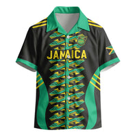 Custom Afro-Jamaicans Football Kid Hawaiian Shirt Reggae Boyz Tribal Glory