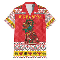 Personalized Romania Christmas Family Matching Mermaid Dress and Hawaiian Shirt Romanian Carpet The Goat Dance - Wonder Print Shop