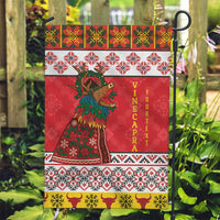 Personalized Romania Christmas Garden Flag Romanian Carpet The Goat Dance - Wonder Print Shop