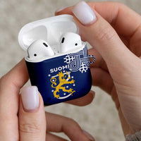 Finland Nordic Lion AirPods Case Pride Of Suomi - Wonder Print Shop