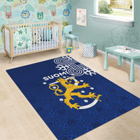 Finland Nordic Lion Area Rug Pride Of Suomi - Wonder Print Shop