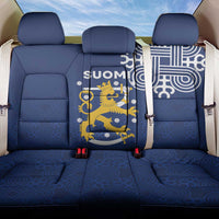 Finland Nordic Lion Back Car Seat Cover Pride Of Suomi - Wonder Print Shop