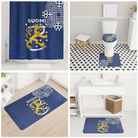 Finland Nordic Lion Bathroom Set Pride Of Suomi - Wonder Print Shop