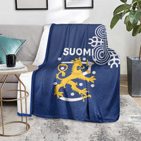 Finland Nordic Lion Blanket Pride Of Suomi - Wonder Print Shop