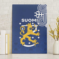 Finland Nordic Lion Canvas Wall Art Pride Of Suomi - Wonder Print Shop