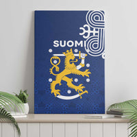 Finland Nordic Lion Canvas Wall Art Pride Of Suomi - Wonder Print Shop
