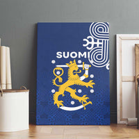 Finland Nordic Lion Canvas Wall Art Pride Of Suomi - Wonder Print Shop