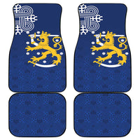 Finland Nordic Lion Car Mats Pride Of Suomi - Wonder Print Shop