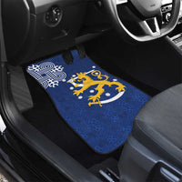 Finland Nordic Lion Car Mats Pride Of Suomi - Wonder Print Shop