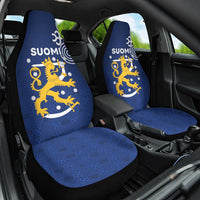 Finland Nordic Lion Car Seat Cover Pride Of Suomi - Wonder Print Shop