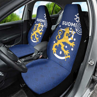 Finland Nordic Lion Car Seat Cover Pride Of Suomi - Wonder Print Shop